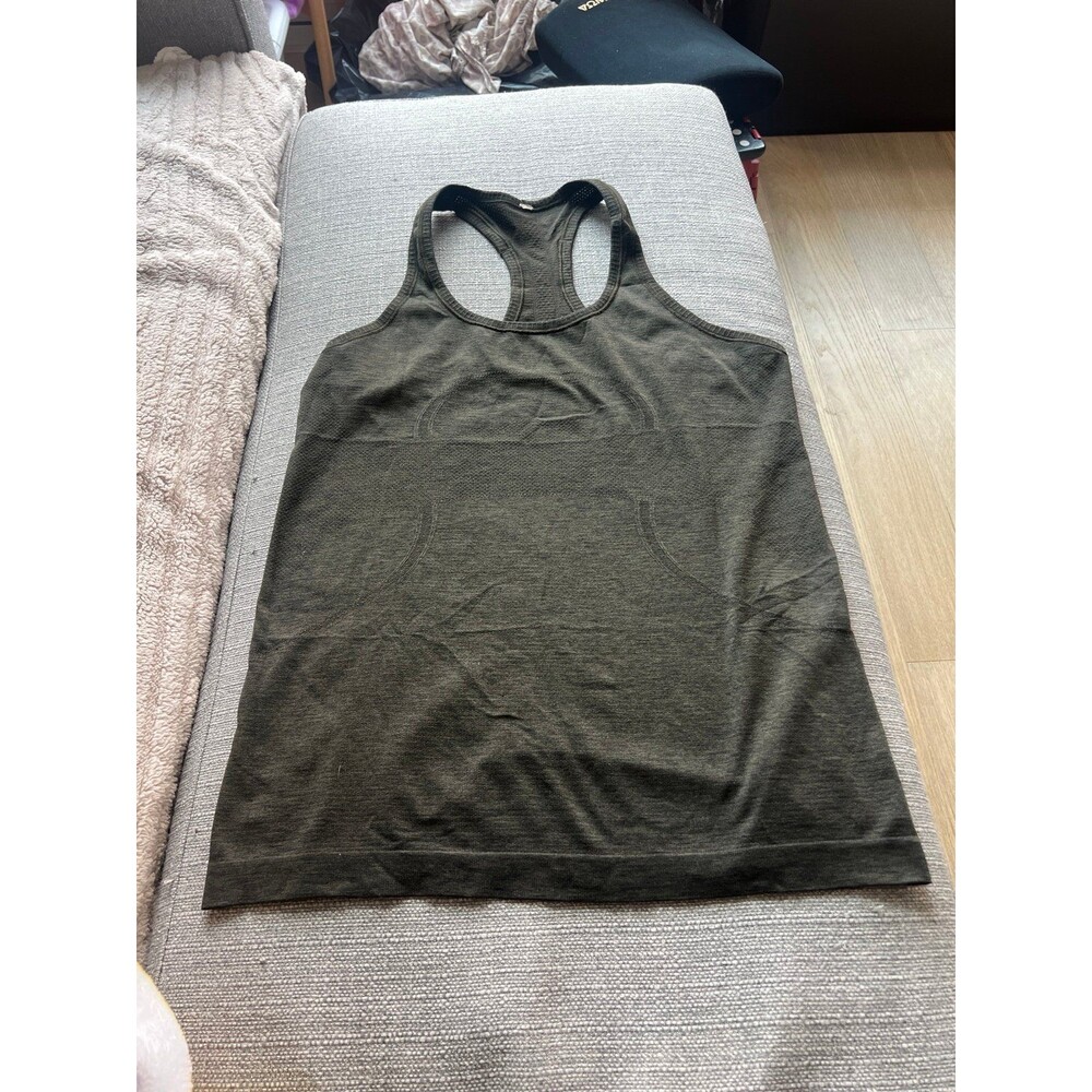 Lululemon Swiftly Tech Tank Top Dark Green
